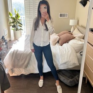 Paige medium wash ankle jeans Size 24 waist